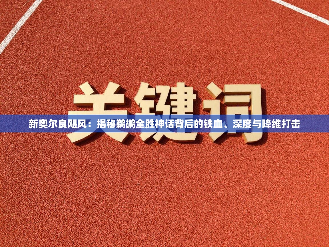 新奥尔良飓风：揭秘鹈鹕全胜神话背后的铁血、深度与降维打击  第2张