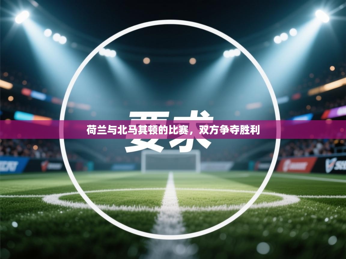 荷兰与北马其顿的比赛，双方争夺胜利  第2张